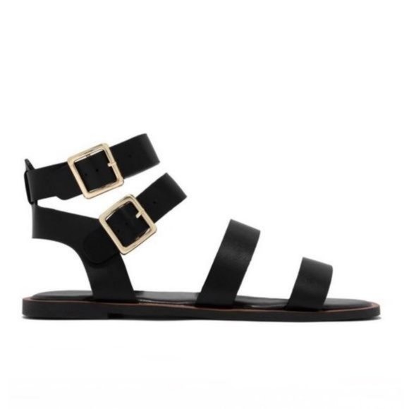 !! NEW !! Strappy Gladiator Sandals in Black - Picture 2 of 12